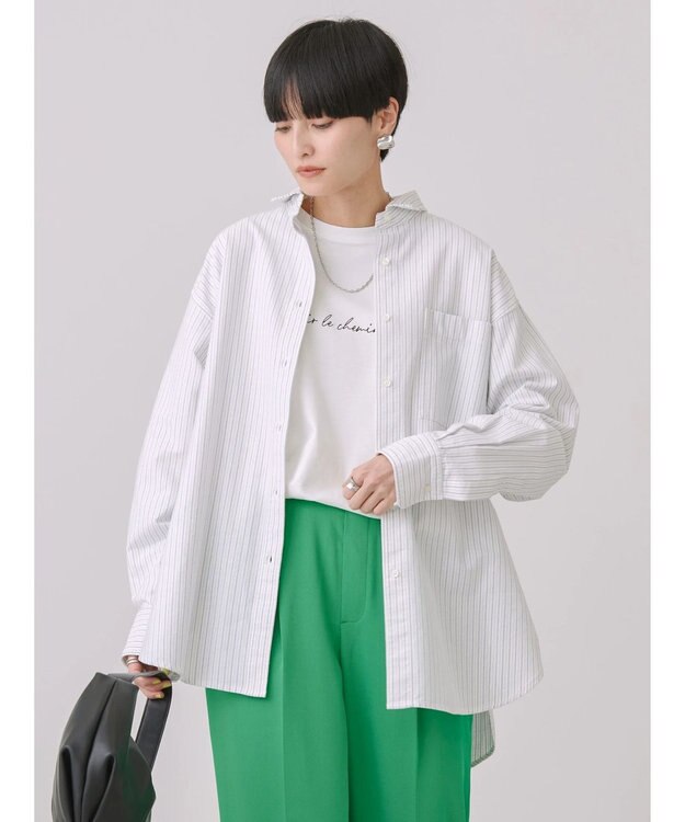 AMERICAN HOLIC Ｄａｉｌｙ！　ＵＶカットオックスシャツ Multi