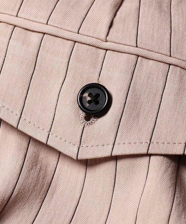 Paul Smith ストライプ ワイドトラウザーズ アイボリー