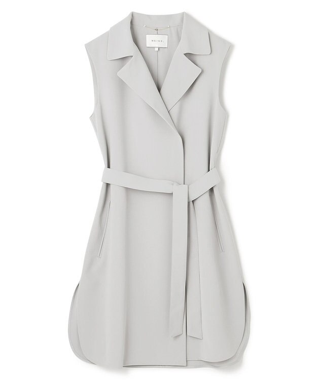 BEIGE， 【WEB＆一部店舗限定】ENCALYPTNS / ロングジレ L.Gray