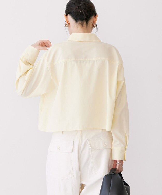 AMERICAN HOLIC クロップドシャツ Yellow