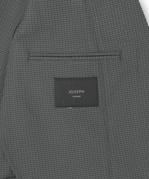 JOSEPH HOMME 【新素材 / セットアップ対応】ドットエアーサッカー 　 ジャケット グレー系
