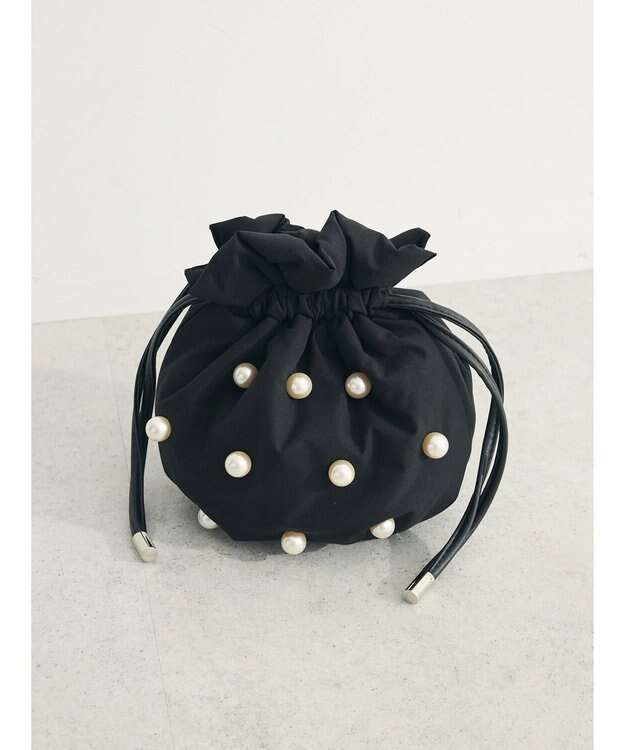 Green Parks ・ＫＯＳＳＯＲＥＣＯ　パール巾着ショルダー Black