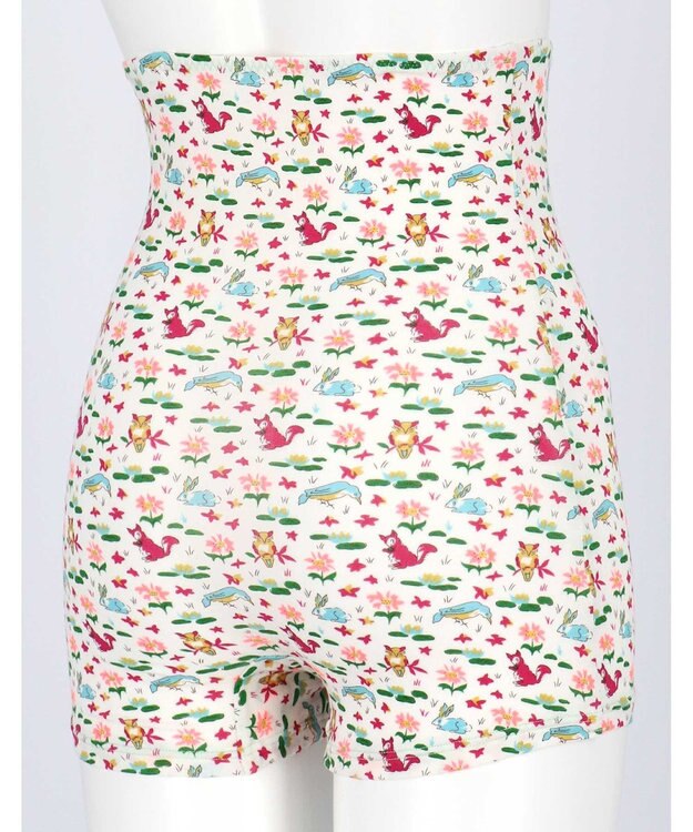 une nana cool MADE WITH LIBERTY FABRIC ハラマキ付きショーツ KA