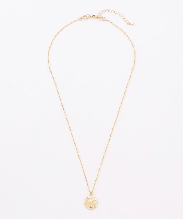 ANY ２連コインネックレス ゴールド