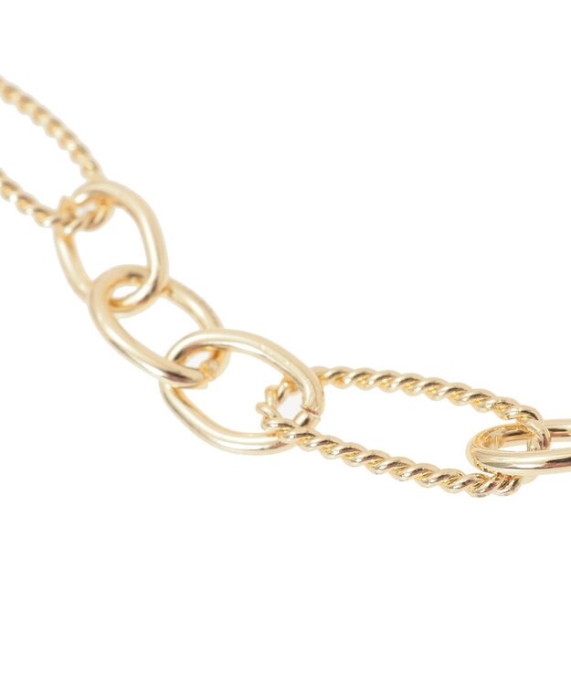 AMERICAN HOLIC チェーンMIXデザインネックレス Gold