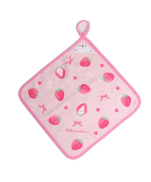 Mother garden マザーガーデン 野いちご タオル5点セット ループタオル2枚 ミニタオル3枚 -
