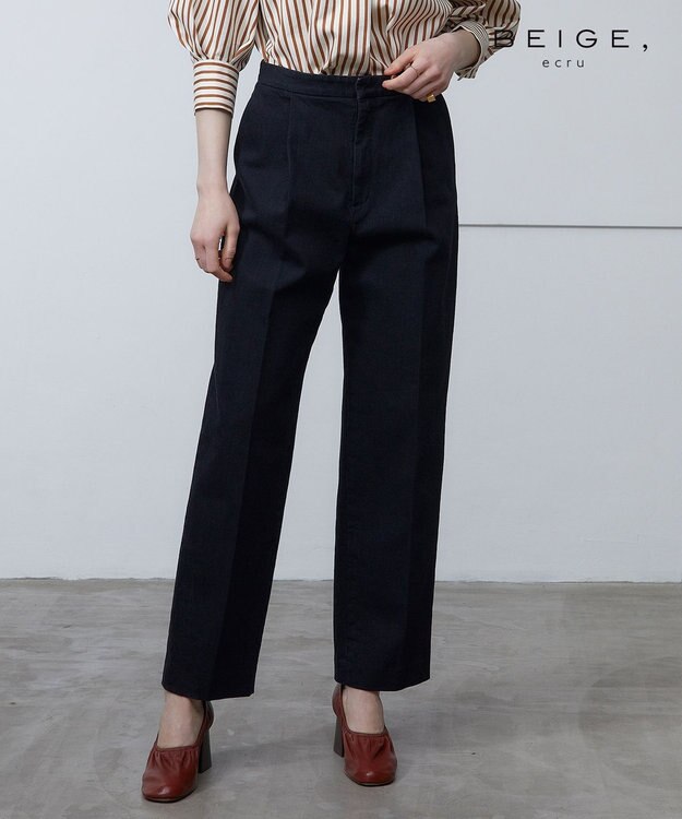 BEIGE， FRENCQ / デニムパンツ Black