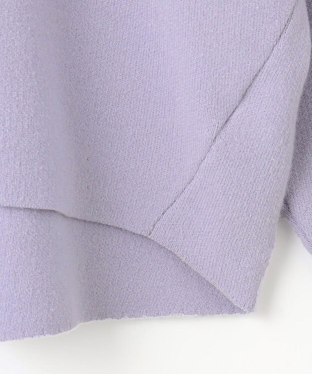 ANY SIS 【洗える】パール調ディテール ニット ラベンダー