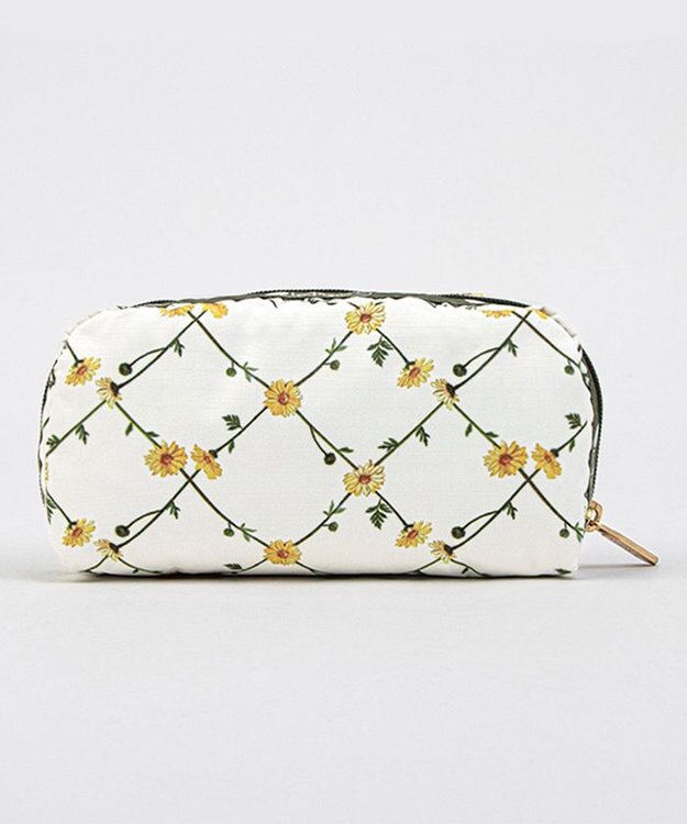 LeSportsac RECTANGULAR COSMETIC/デイジークロスエクリュ デイジークロスエクリュ