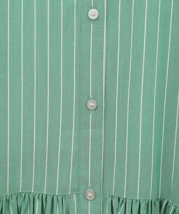 AMERICAN HOLIC サラックールアソートギャザーワンピース Stripe Green