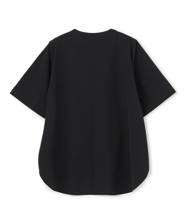 UNFILO 【セットアップ着用可】FINE MOVE ブラウス ブラック