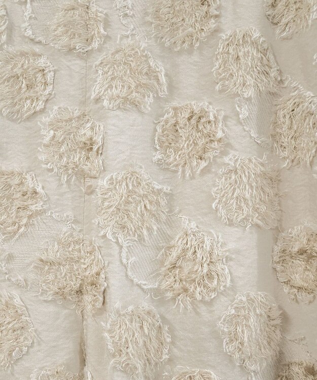 COQ SEA DOT ジャガードサイドラインパンツ オフホワイト