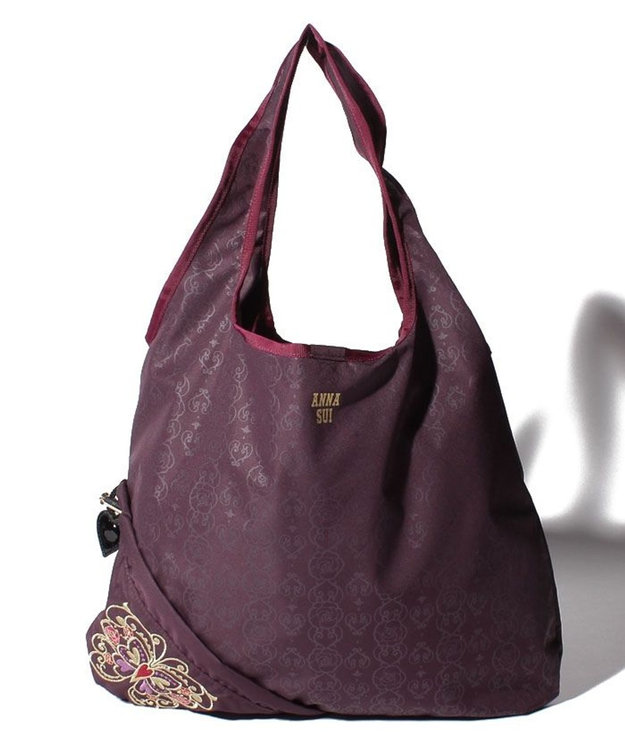 ANNA SUI ユースフル エコバッグ パープル