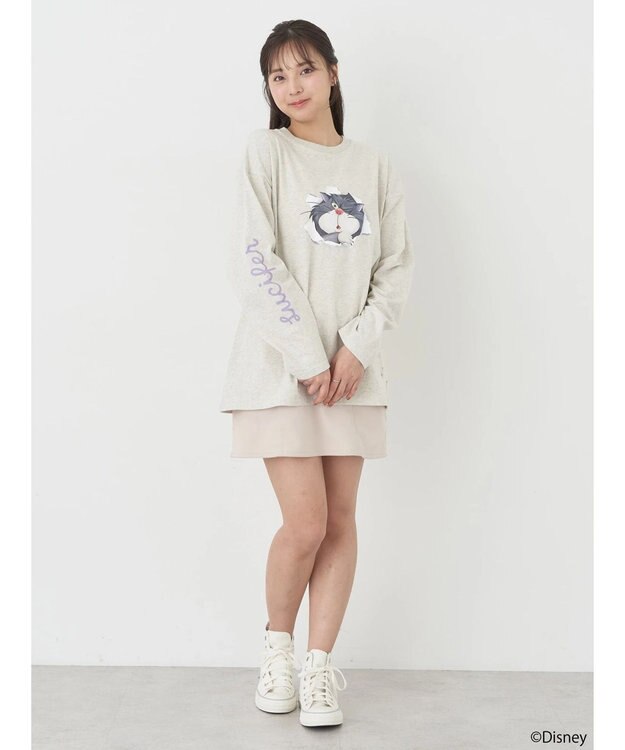 earth music&ecology Ｄｉｓｎｅｙ／フロントルシファーロンＴ Oatmeal