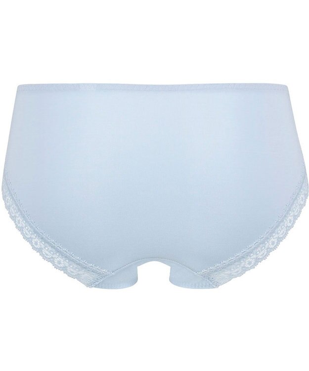 Wing ショーツ 【スタイルアップブラ】 KB2900とペア アウターにひびきにくい(バック裾) やさしいフィット感 はきこみ丈あさめ KF2890 ウイング／ワコール ブルー