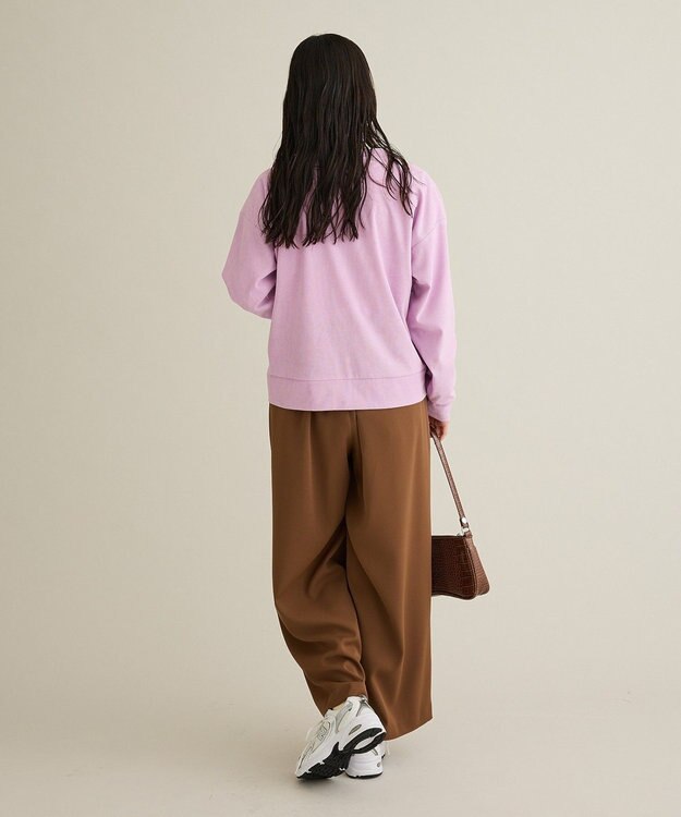 CRAFT STANDARD BOUTIQUE ハイウェストベルトワイドパンツ Brown