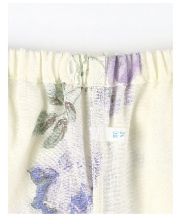 Wing パジャマ 長袖 長ズボン 綿100%(本体) 二重ガーゼ レディース EP5073 ウイング／ワコール クリーム