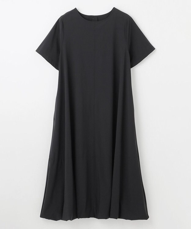 ANY L バルーンシルエットワンピース ブラック