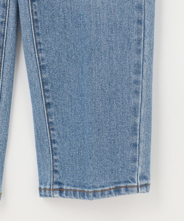 SHARE PARK LADIES センタープレスストレートデニム インディゴ