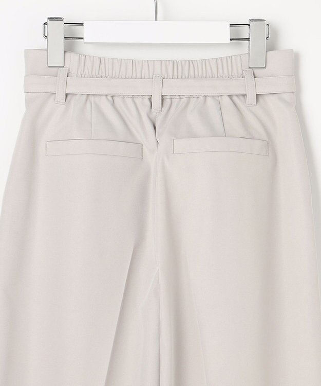 ANY SIS ツイステッドクリアチノワイド パンツ アイボリー