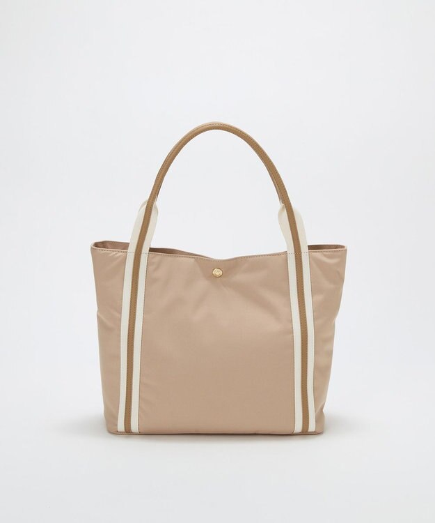 TOPKAPI 【TREASURE TOPKAPI】ソフトタッチ テープハンドル トートバッグ　A4 / 軽量 ライトベージュ