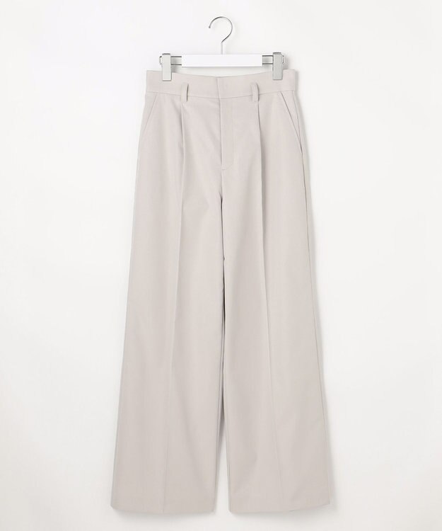 ANY SIS ツイステッドクリアチノワイド パンツ アイボリー