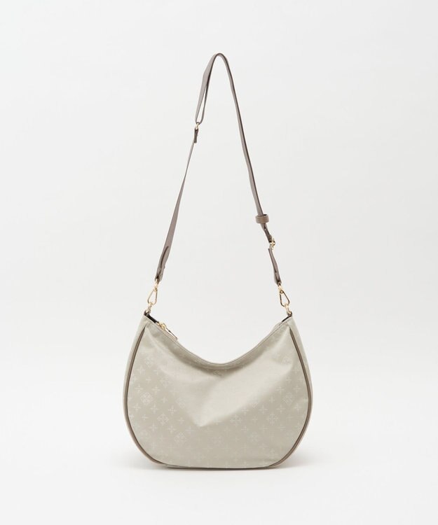 russet 2WAYショルダーバッグ【ナイロンジャガード】(CE-1446) Ecru