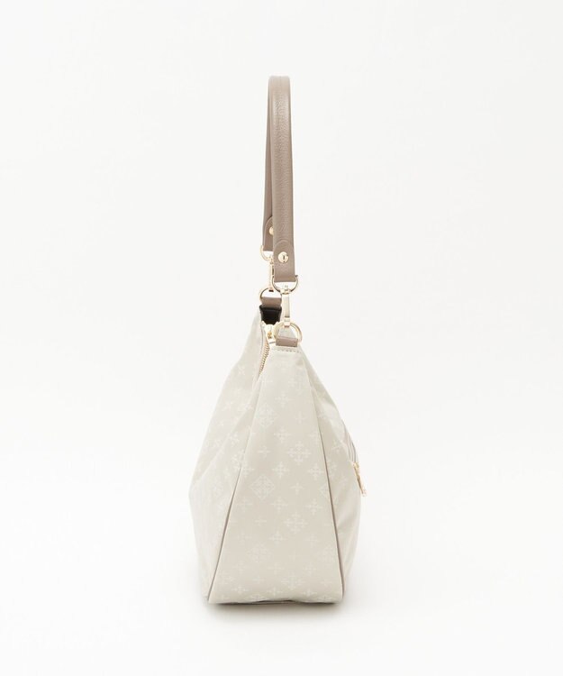 russet 2WAYショルダーバッグ【ナイロンジャガード】(CE-1446) Ecru