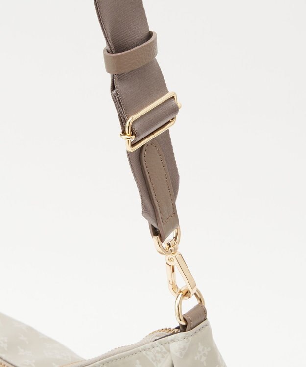 russet 2WAYショルダーバッグ【ナイロンジャガード】(CE-1446) Ecru