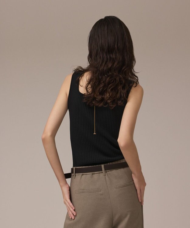 GRACE CONTINENTAL ボリュームバックルベルト ダークブラウン