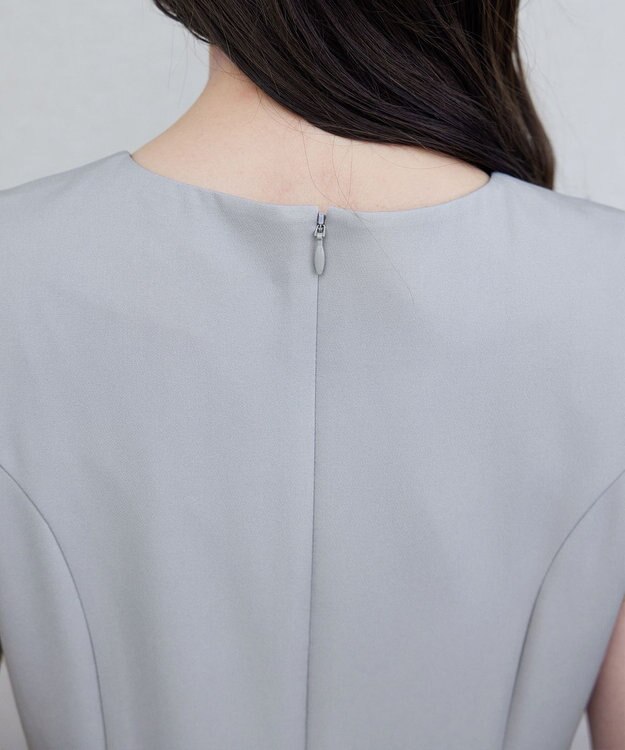 Tiaclasse 【洗える】ボレロ＆ワンピースセット グレー×チャコール