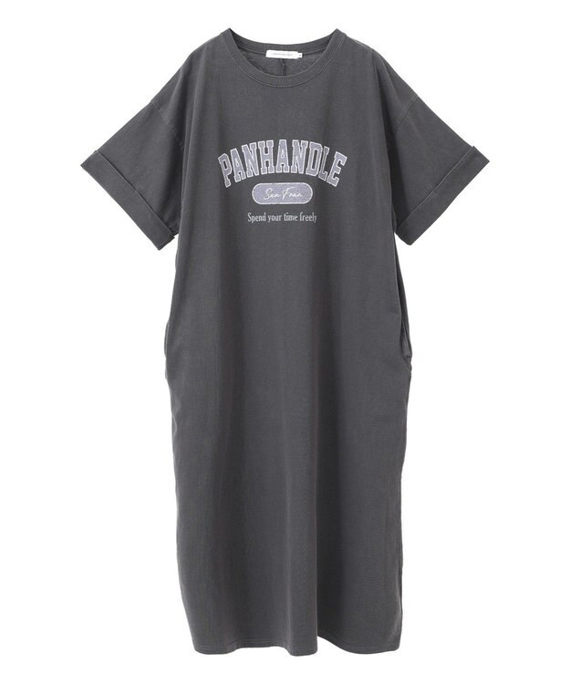 AMERICAN HOLIC PANHANDLE Tシャツワンピース Charcoal Gray
