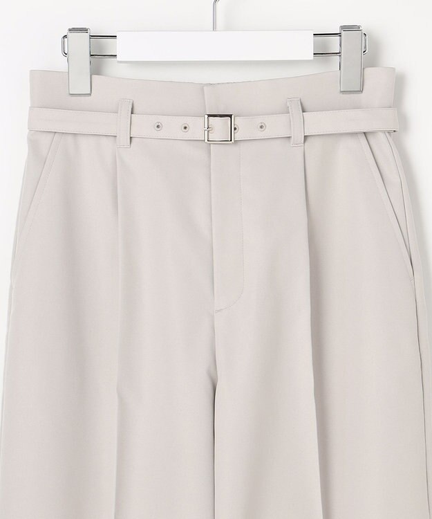 ANY SIS ツイステッドクリアチノワイド パンツ アイボリー