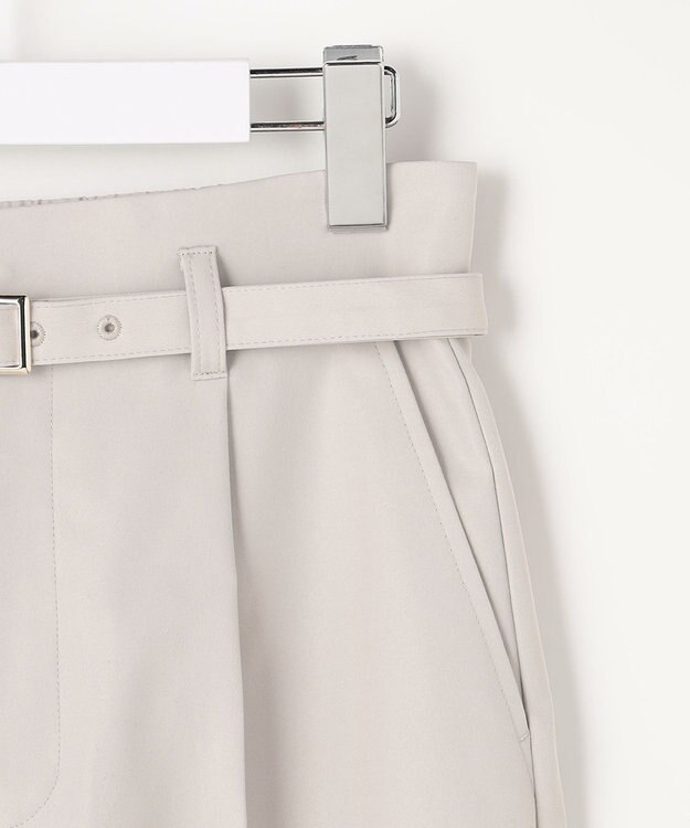 ANY SIS ツイステッドクリアチノワイド パンツ アイボリー