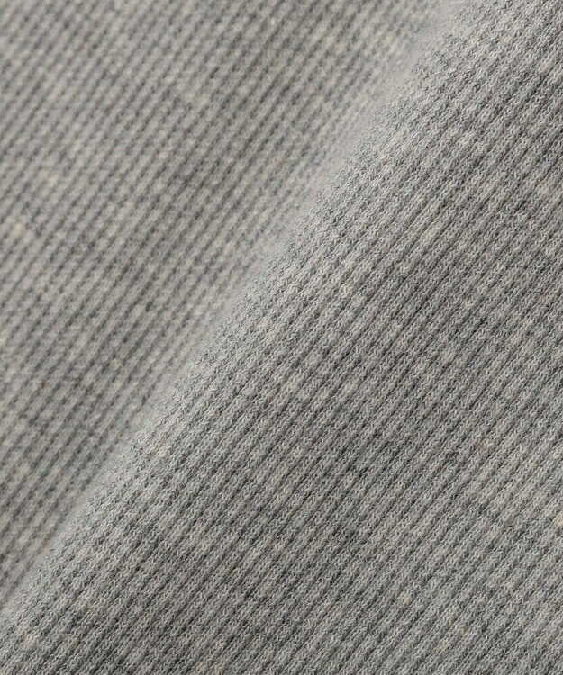 Green Parks 配色ヘンリーネック半袖プルオーバー Gray Mixture