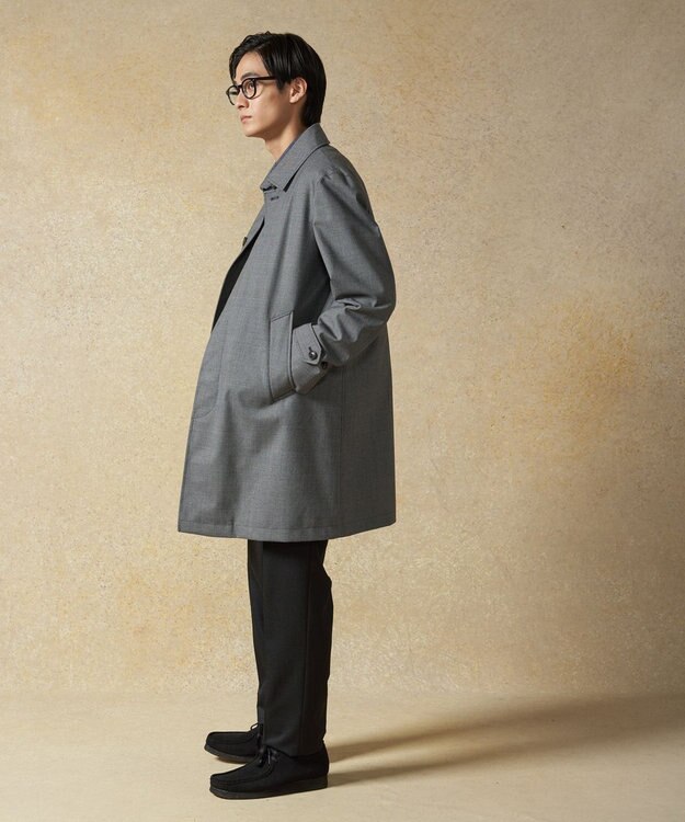 J.PRESS MEN 【MAGIC CUBA BEACH】ステンカラーコート ライトグレー系8