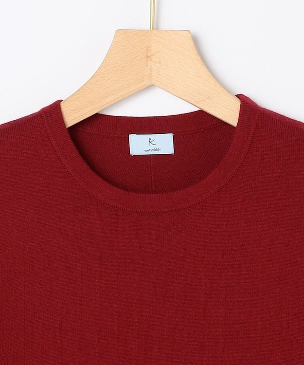 組曲 S ニューシックニットクルーネックプルオーバー レッド系