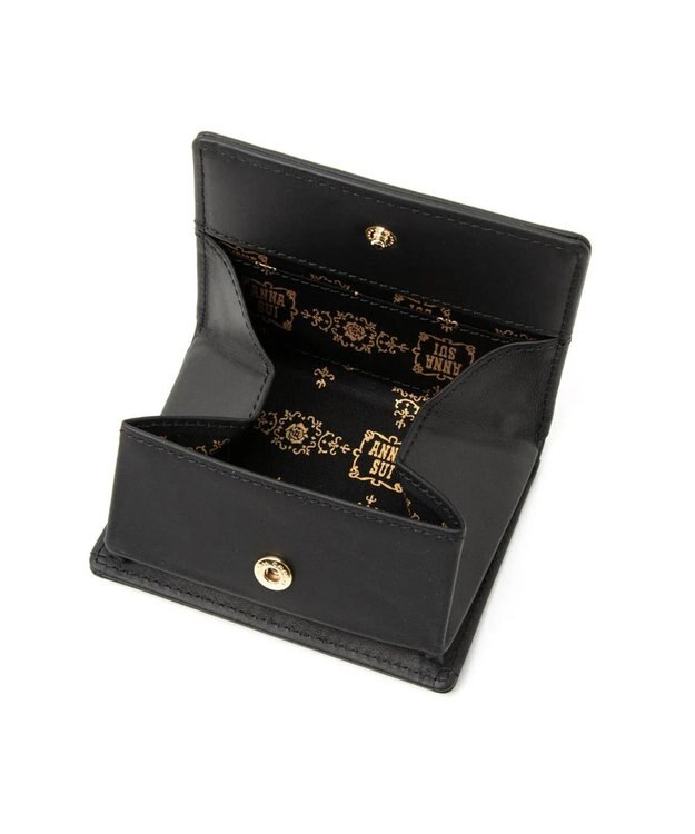ANNA SUI ルシィ BOX小銭入れ＆カード入れ クロ
