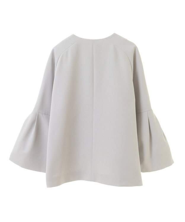 Green Parks ef-de タック袖ラグランジャケット Light Gray