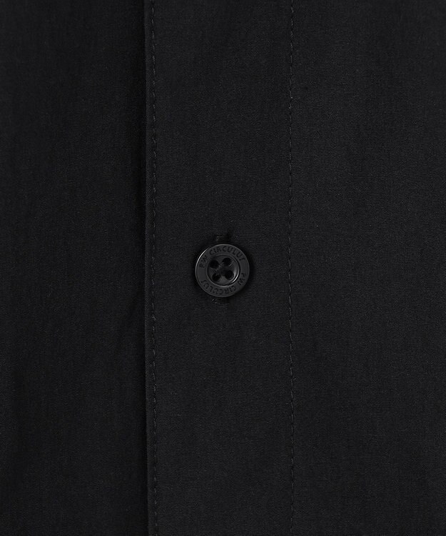 PW CIRCULUS 【MEN】ダブルポケットサファリシャツ ゴルフ ブラック系