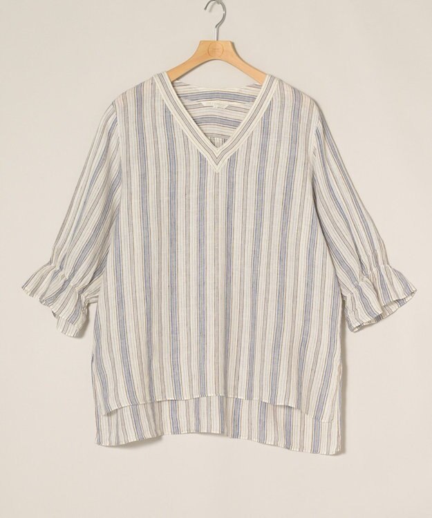 ONWARD Reuse Park 【23区】ブラウス春夏 ブルー