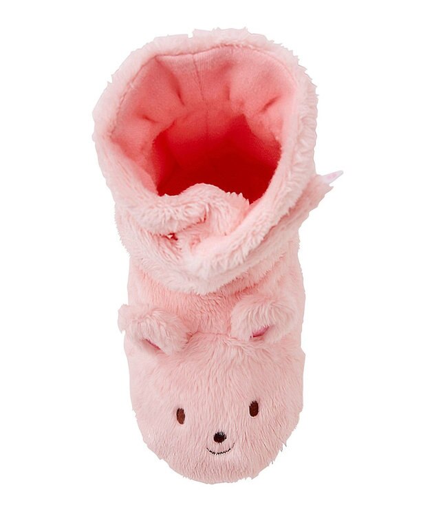 MIKI HOUSE HOT BISCUITS 【ミキハウス】【12cm】 マイクロファー ロングブーティ ピンク