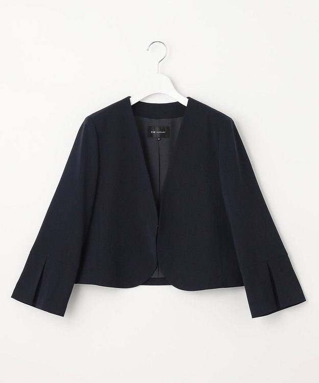 23区 【APPLAUDIR】ダブルクロス ジャケット ネイビー系