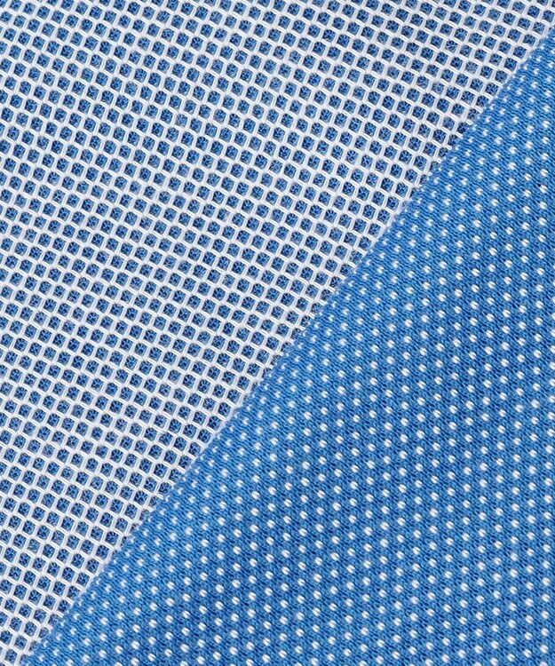 JOSEPH ABBOUD 【25SS・オーガニックコットン使用】ダディ ポロシャツ ブルー系