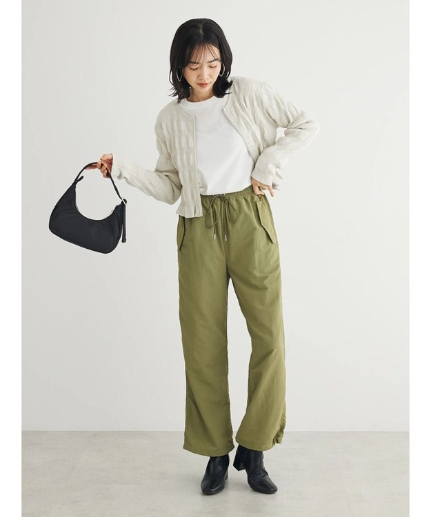 Green Parks パラシュートパンツ Khaki