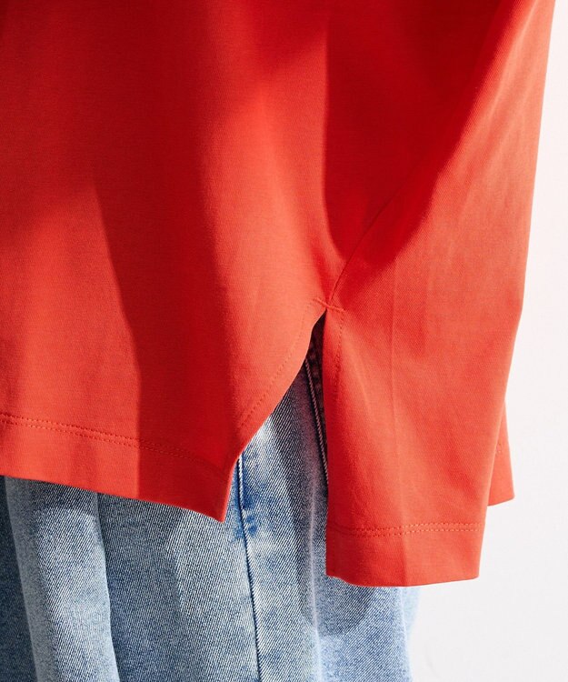 Green Parks 冷やっとすずやかドルマンプルオーバー Red