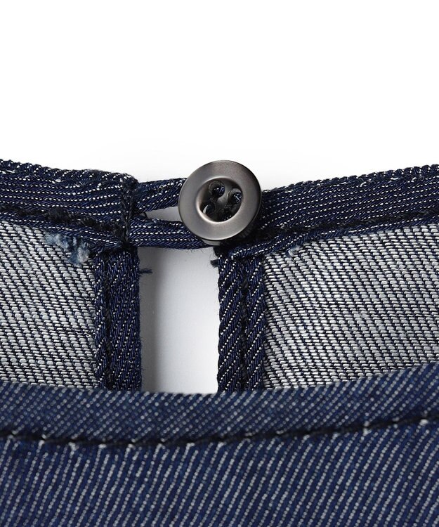 uncrave リヨセルデニム ノースリーブブラウス インディゴ