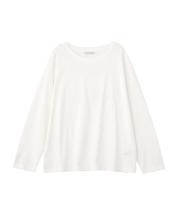 Green Parks ホワイトインナーストレートプルオーバー Off White