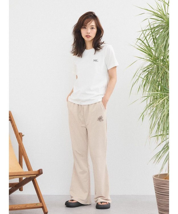 Green Parks ｍｅ　Ｊａｎｅ／フレアカットパンツ Beige