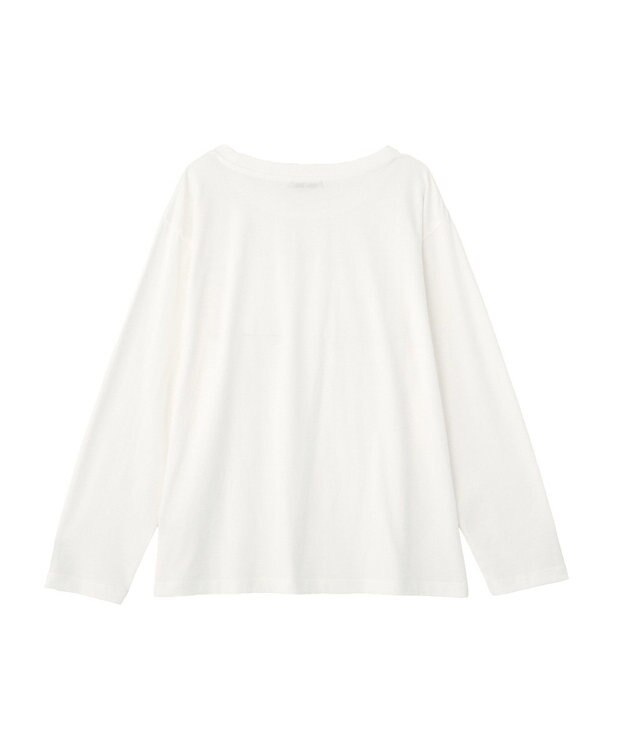 Green Parks ホワイトインナーストレートプルオーバー Off White